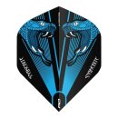 Dart Flights Red Dragon Snakebite PW transparent blau  6417