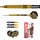 3er Set Steeldarts Red Dragon Jonny Clayton Gold 22 g