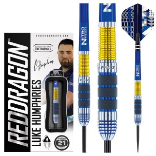 3er Set Steeldarts Red Dragon Luke Humphries 2022 23 g