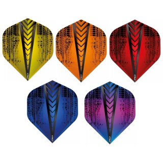 Dart Flights Red Dragon Hardcore Radical B rainbow (6334)