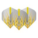 Dart Flights Red Dragon Snakebite Mohawk Yellow 6687