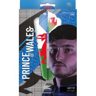 3er Set Softdarts Target Lewi Williams "The Prince of Wales" GEN 1