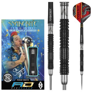 3er Set Steeldarts Red Dragon Snakebite Double WC 2022 Sonderedition Sonderpeis
