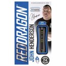 3er Set Steeldarts Red Dragon John Henderson S.E. 24g