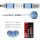 3er Set Steeldarts Red Dragon Stag Grey 24 g