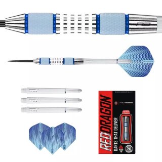 3er Set Steeldarts Red Dragon Stag Grey 28 g