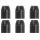 L-Style Champagne Ring Clear Black