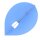 L-Style Flights L2 Pro Teardrop Clear Blue