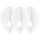 L-Style Flights L2 Pro Teardrop White