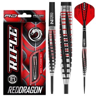 3er Set Steeldarts Red Dragon Rifle 23 g