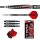 3er Set Steeldarts Red Dragon Rifle 23 g