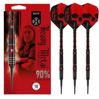 3er Set Softdarts Harrows Ryan Searle "Heavy Metal"