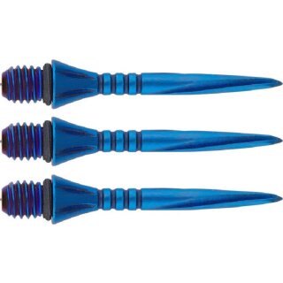 3x UnicornVolute Dart Conversion Points blau 27 mm