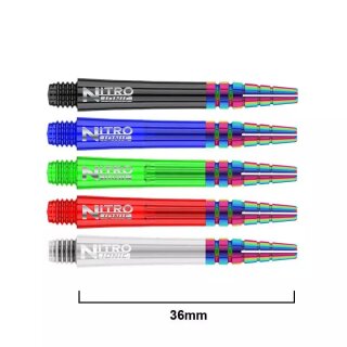 Dartschaft Red Dragon Nitrotech Ionic Short weiß