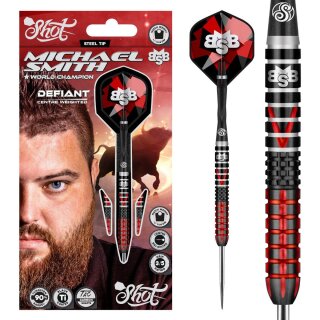 3er Set Steeldarts Shot Michael Smith Defiant