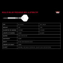 3er Set Steeldarts Bulls Blue Pegasus A 22g