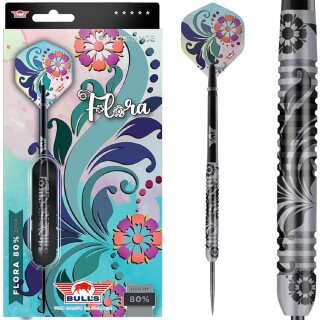 3er Set Steeldarts Bulls FLORA Zina 23g