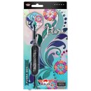 3er Set Steeldarts Bulls FLORA Zina 23g