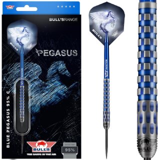 3er Set Steeldarts Bulls Blue Pegasus C 24g