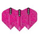 Dart Flights Red Dragon Yin Yang Black & Pink 6920