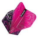 Dart Flights Red Dragon Yin Yang Black & Pink 6920