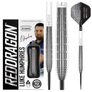 3er Set Steeldarts Red Dragon Luke Humphries TX1 24 g