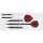 3er Set Softdarts Shot Warrior Kapene