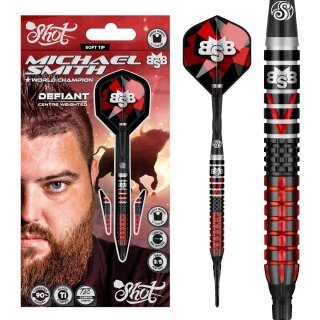 3er Set Softdarts Shot Michael Smith Defiant
