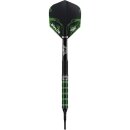 3er Set Softdarts Bulls Smoke Green Jade