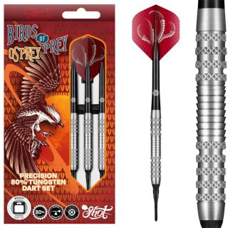 3er Set Softdarts Shot Birds of Prey Osprey