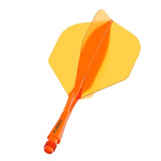 Winmau Fusion fluoro orange