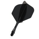Winmau Fusion schwarz S - 22 mm