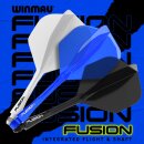 Winmau Fusion arzur blau M - 34 mm