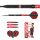 3er Set Steeldarts Red Dragon Jamie Lewis S.E. 25 g