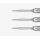 3x Target Swiss Point Firepoint Silver 26mm 100084
