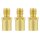 Bull`s Add-two-grams Brass 3er Pack
