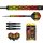 3er Set Steeldarts Winmau Firestorm Flame 1