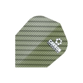 Dart Flights Harrows Carbon Green