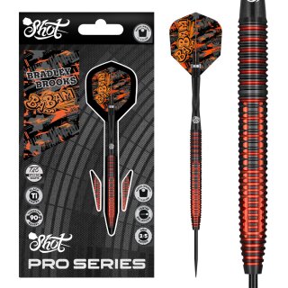3er Set Steeldarts Shot Pro Series Bradley Brooks