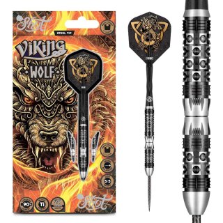 3er Set Steeldarts Shot Viking Wolf