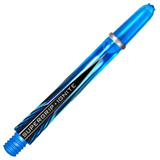 Dartschaft Harrows Supergrip Ignite Short blau