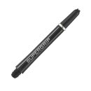 Dartschaft Harrows Supergrip Shaft Black Silver