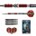 3er Set Steeldarts Red Dragon Gerwyn Price Firebird
