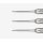 3xTarget Swiss Point Storm Quartz Silver 35mm 340122