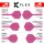 Target K-Flex neon pink No 2