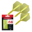 Target K-Flex neon gelb No 6 M - 33 mm