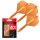Target K-Flex neon orange No 6 S - 19 mm