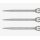 3x Target Swiss Point RVE Silver 40mm 340239