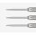 3xTarget Swiss Point Chrono Silver 30mm 340213