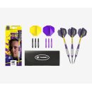 3er Set Steeldarts Target Luke Littler "The Nuke" Brass